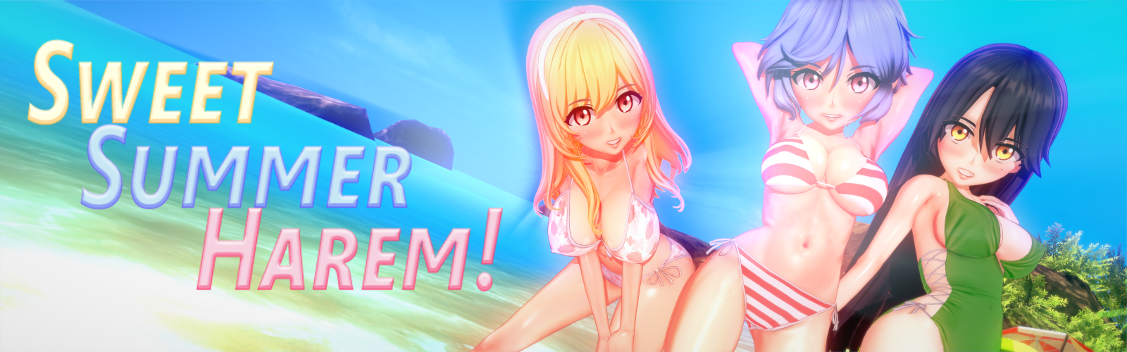 Sweet Summer Harem! poster