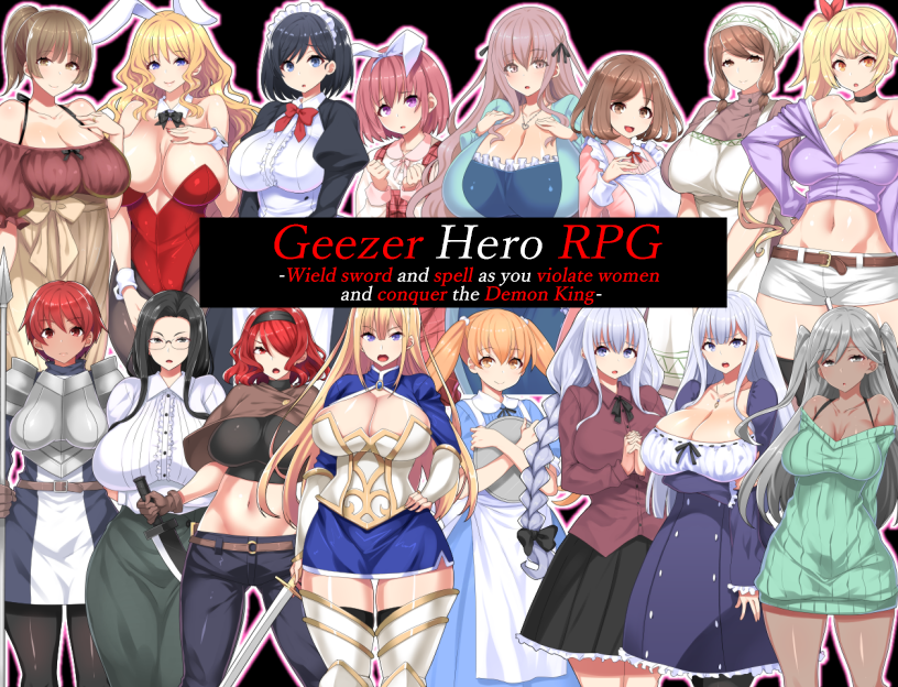 Geezer Hero RPG poster