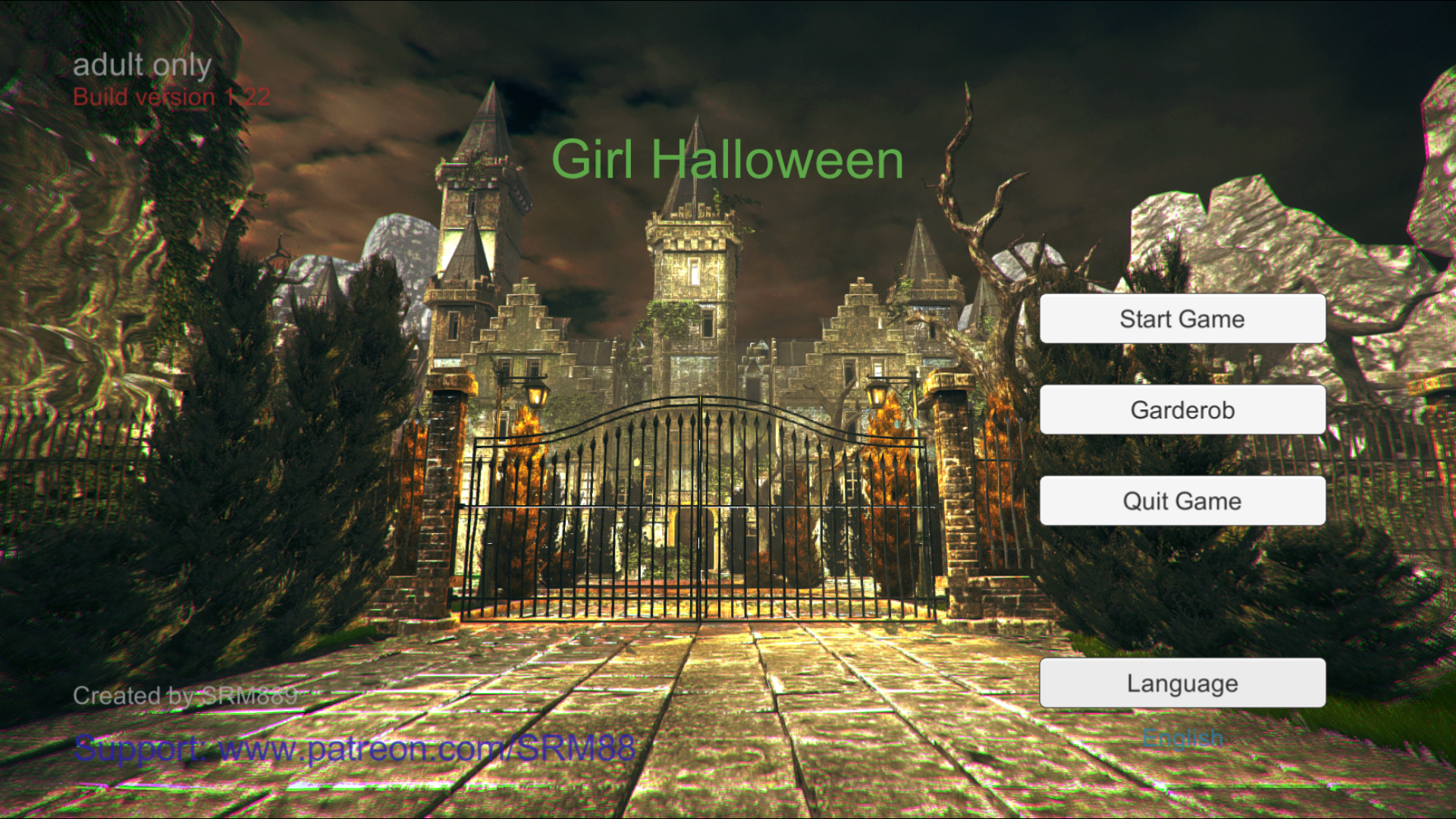 Girl Halloween poster