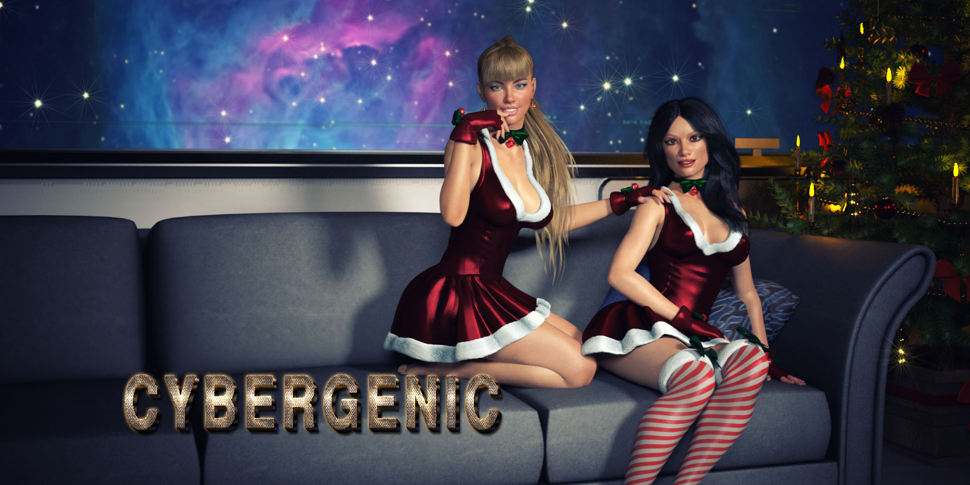 Cybergenic 3: The Team Christmas poster