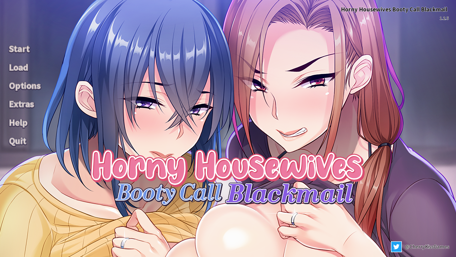 Horny Housewives Booty Call Blackmail poster