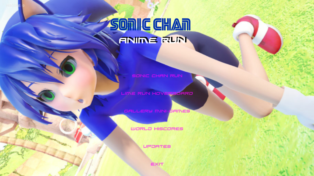 SONIC CHAN ANIME RUN HENTAI poster