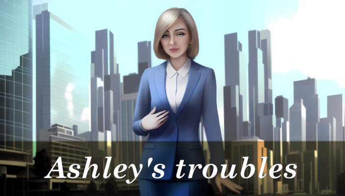 Ashley's troubles poster