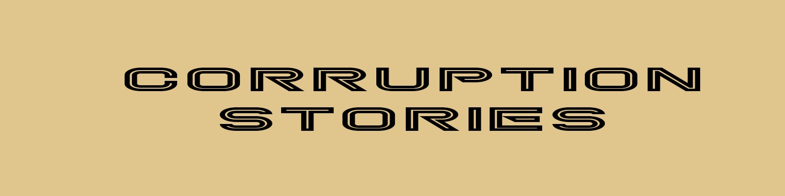 Corruption Stories poster