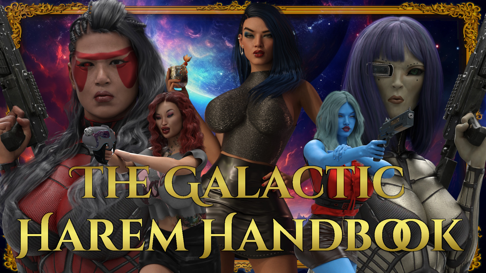 The Galactic Harem Handbook poster