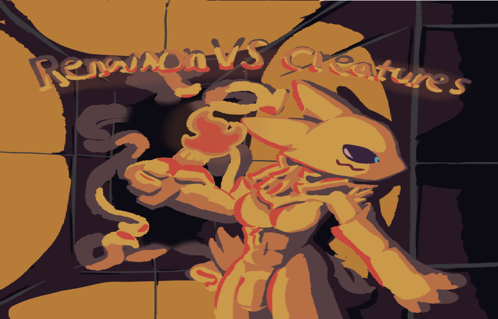 Renamon VS Creatures poster