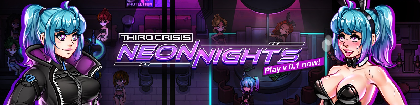 Third Crisis Neon Nights poster