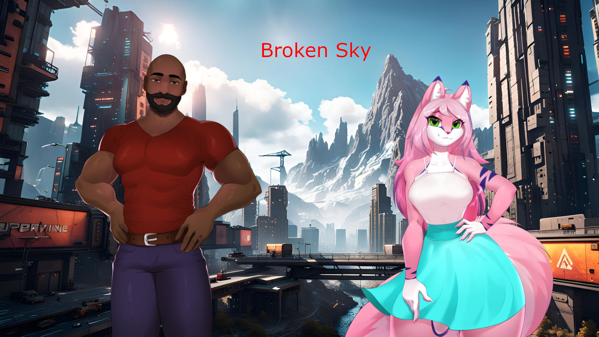 Broken Sky poster