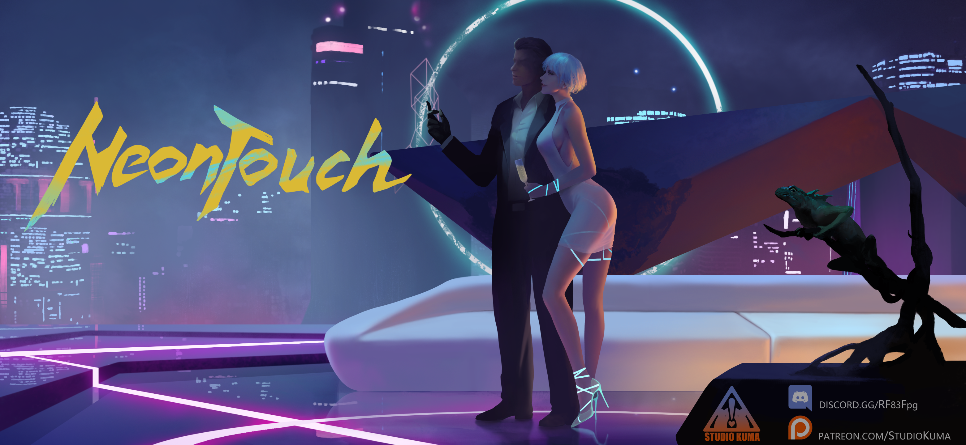 Neon Touch poster