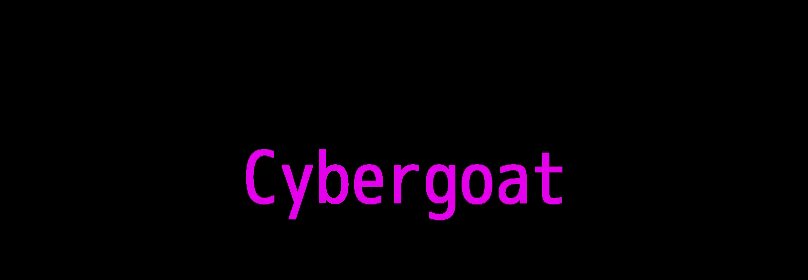 Cybergoat poster