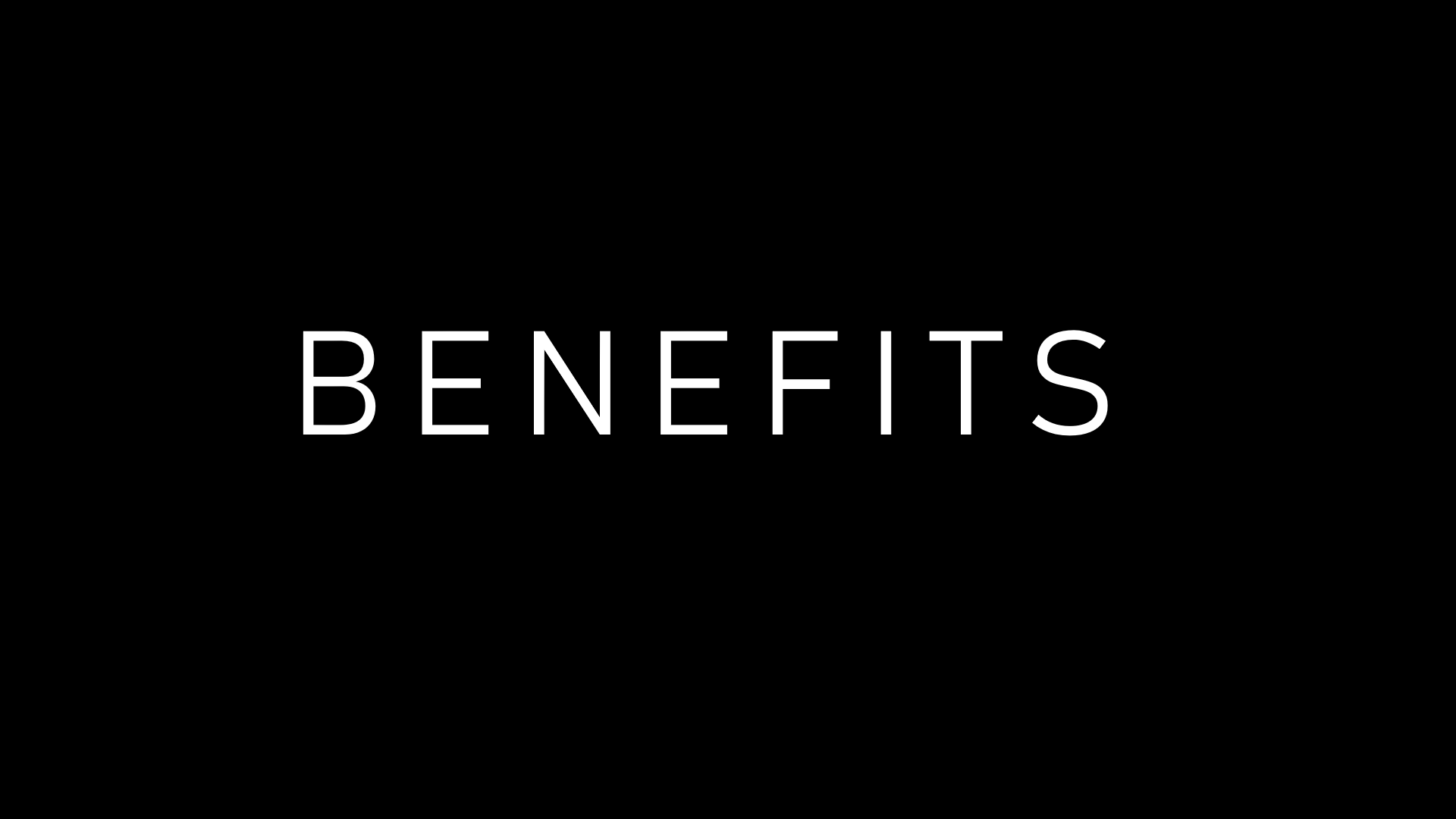 Echo: Benefits poster