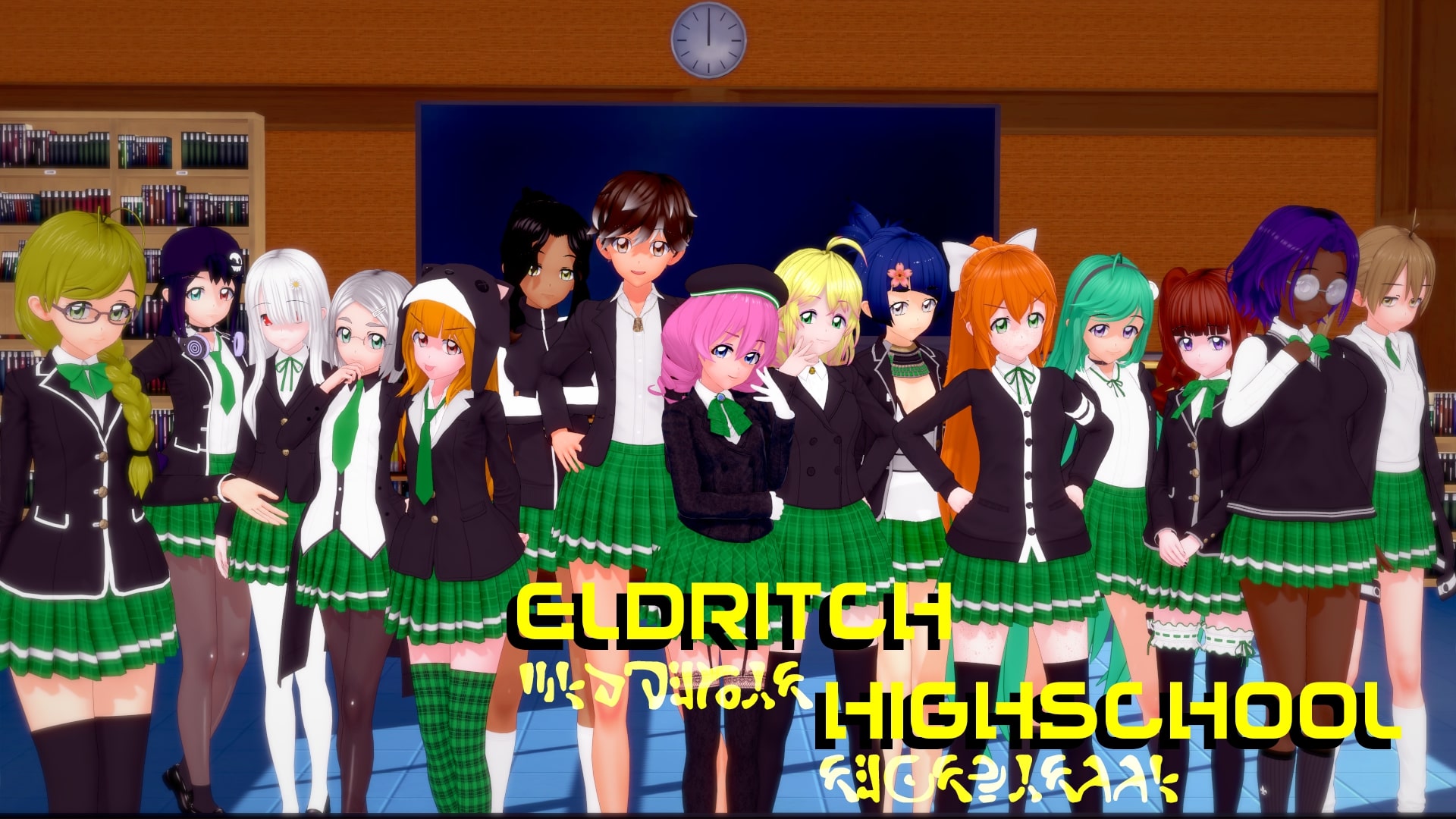 Eldritch Highschool poster