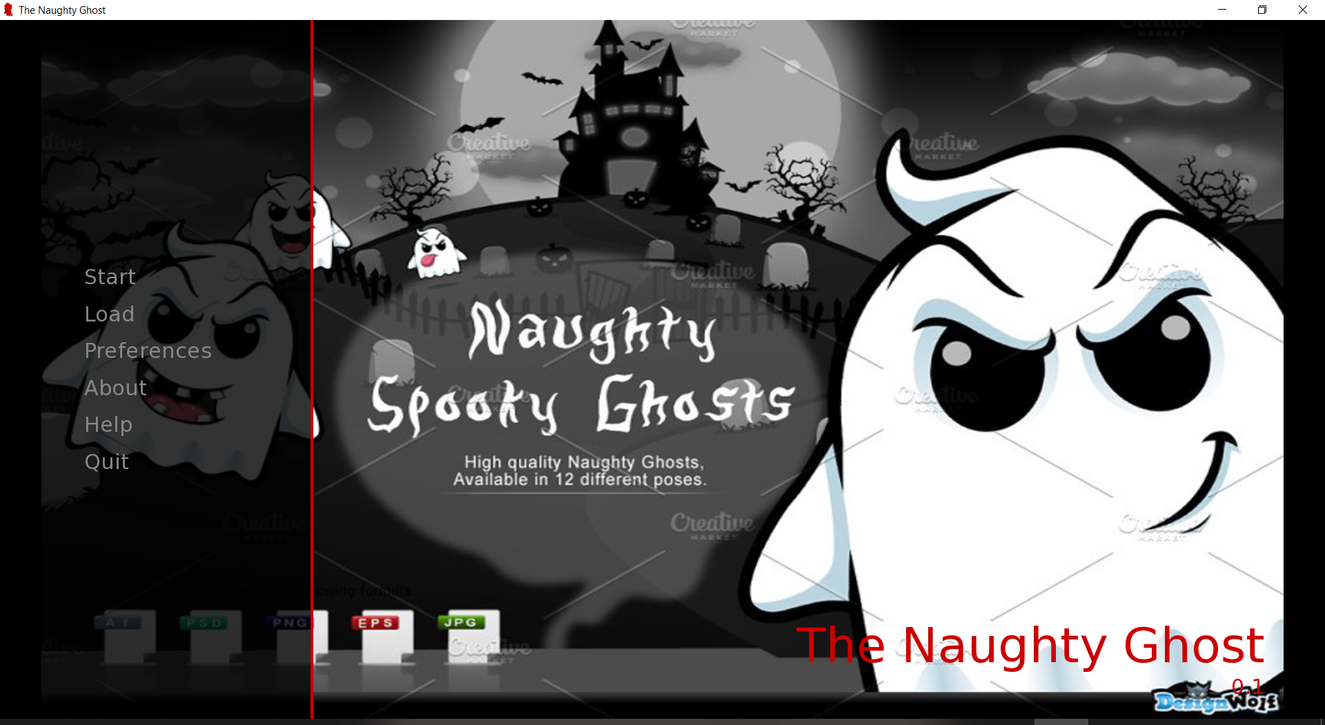 The Naughty Ghost poster