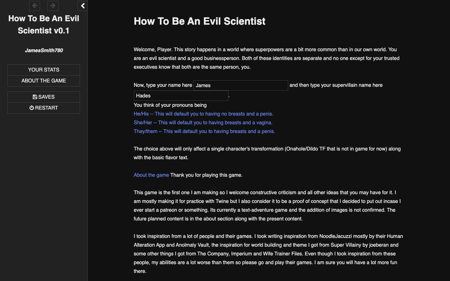 How to Be an Evil Scientist poster