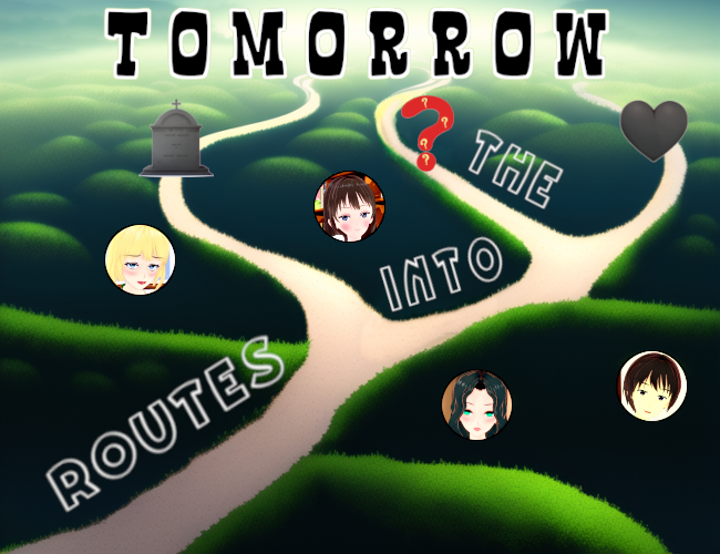 Routes into the Tomorrow poster