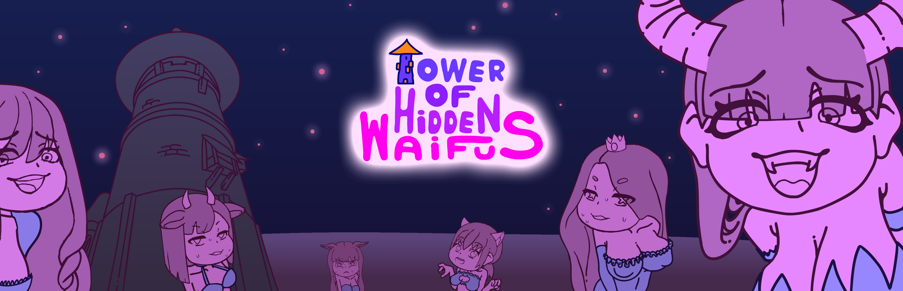 Tower of Hidden Waifus poster