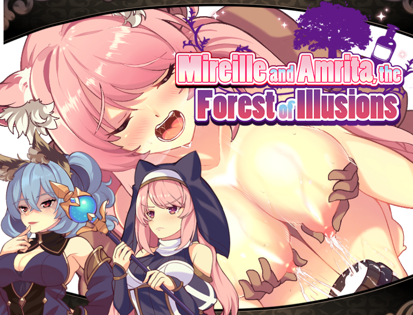 Mireille and Amrita, the Forest of Illusions poster