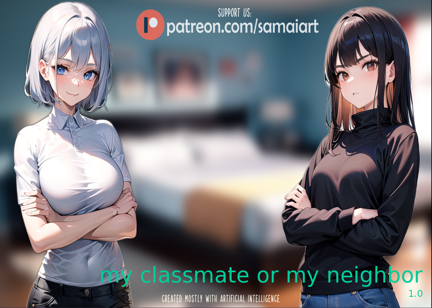 My classmate or my neighbor poster