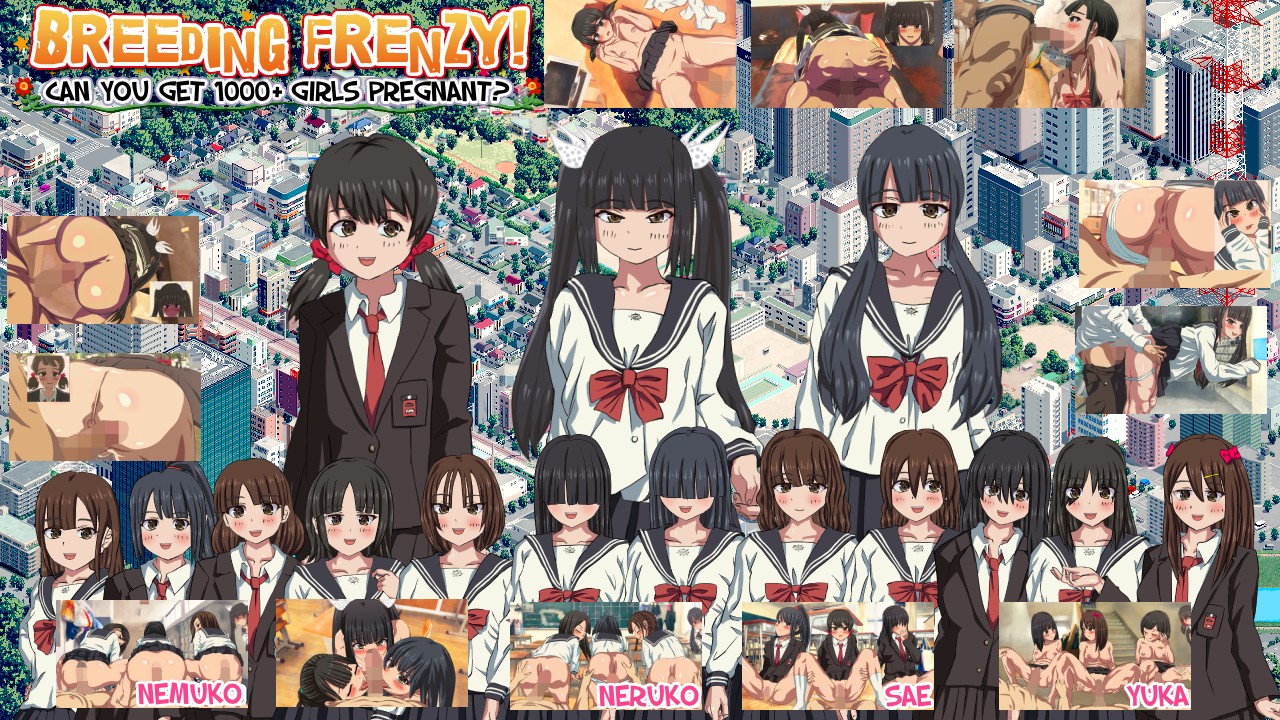 Breeding Frenzy! Can you get 1000+ girls pregnant? poster