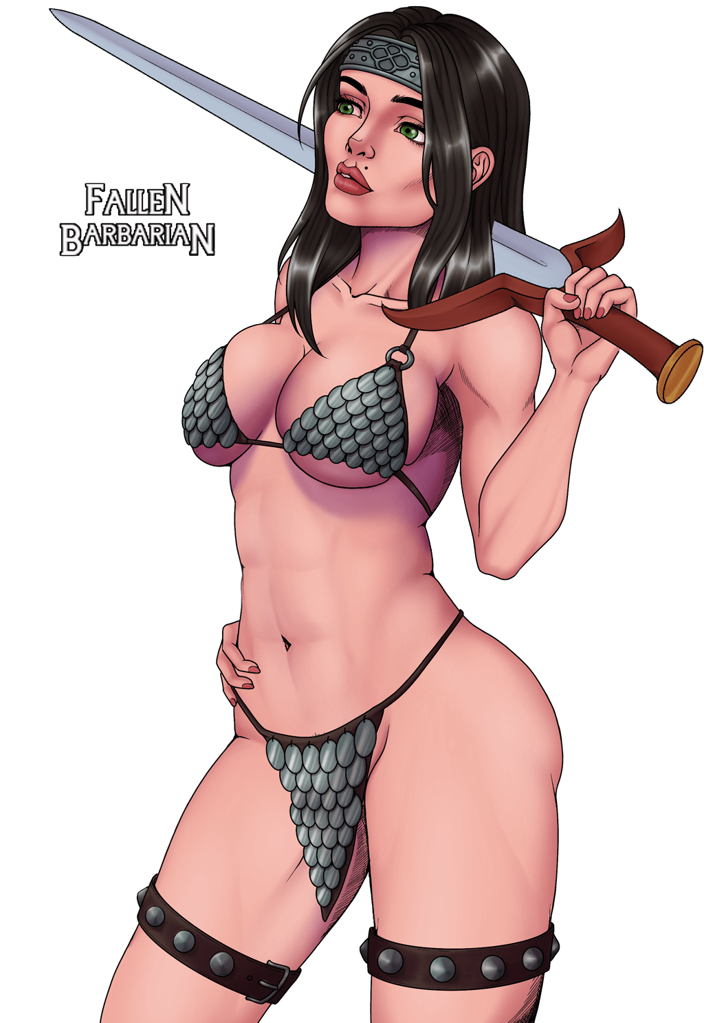 Fallen Barbarian poster