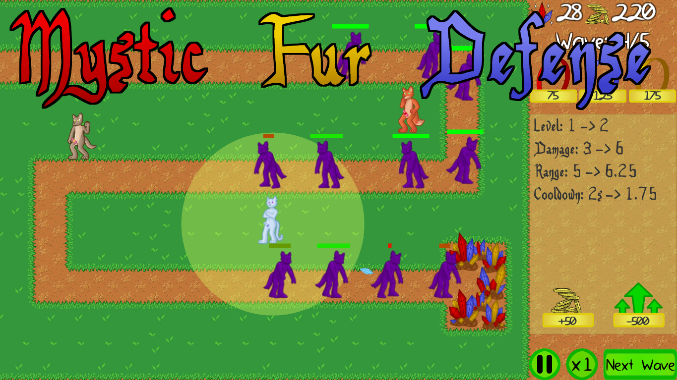 Mystic Fur Defense poster