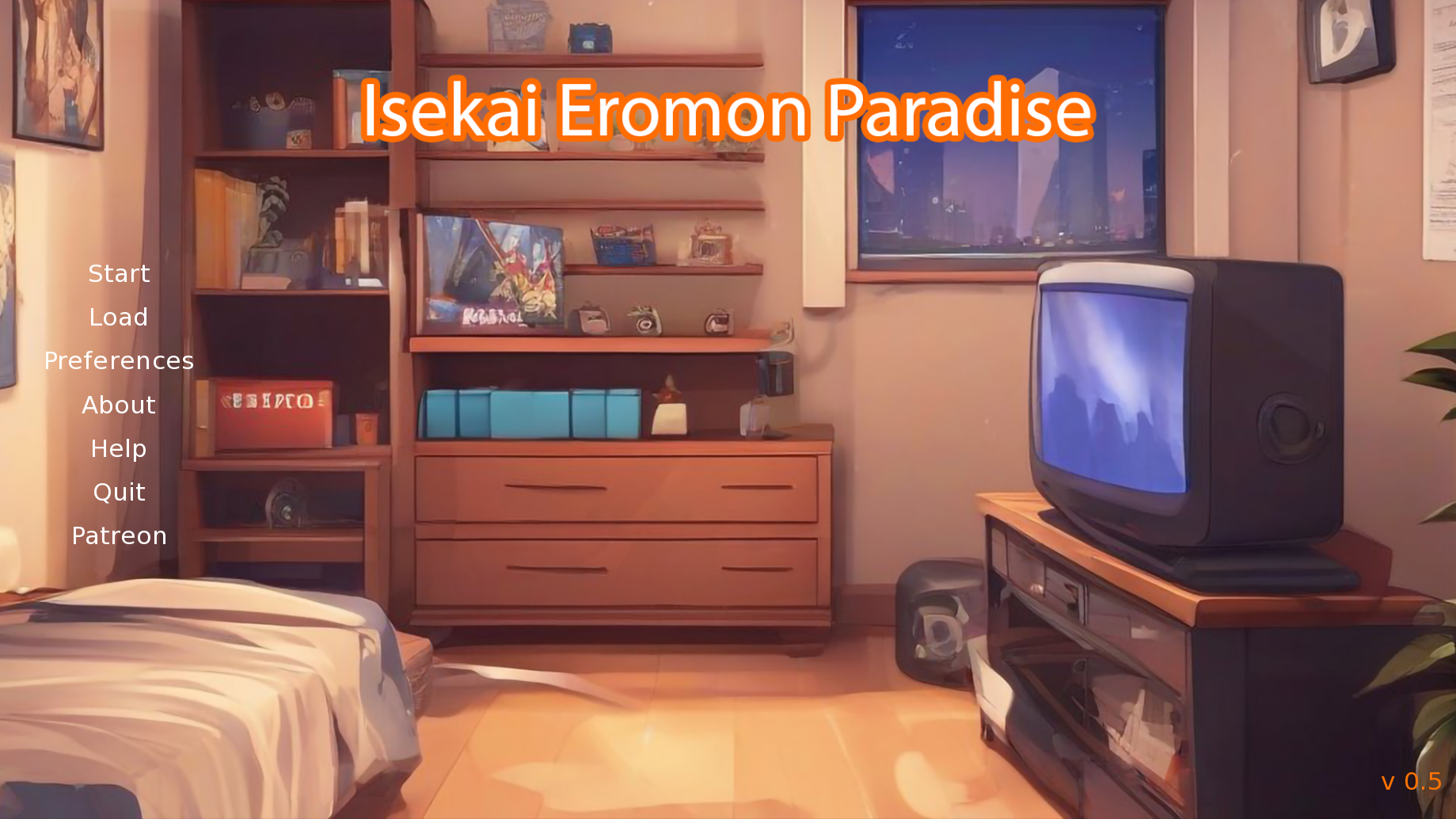 Isekai eromon paradise poster