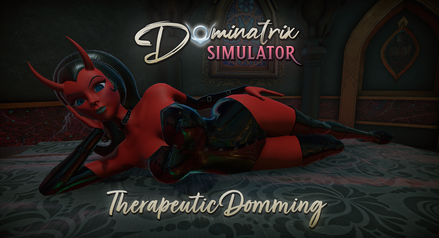 Devilish Domina Therapeutic Domming experience! poster