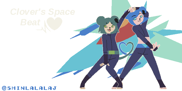 Clover's Space Beat poster