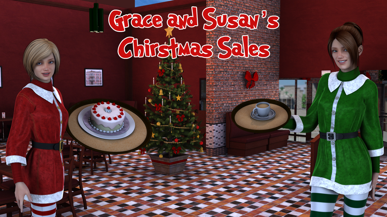 Grace and Susan Christmas Sale poster