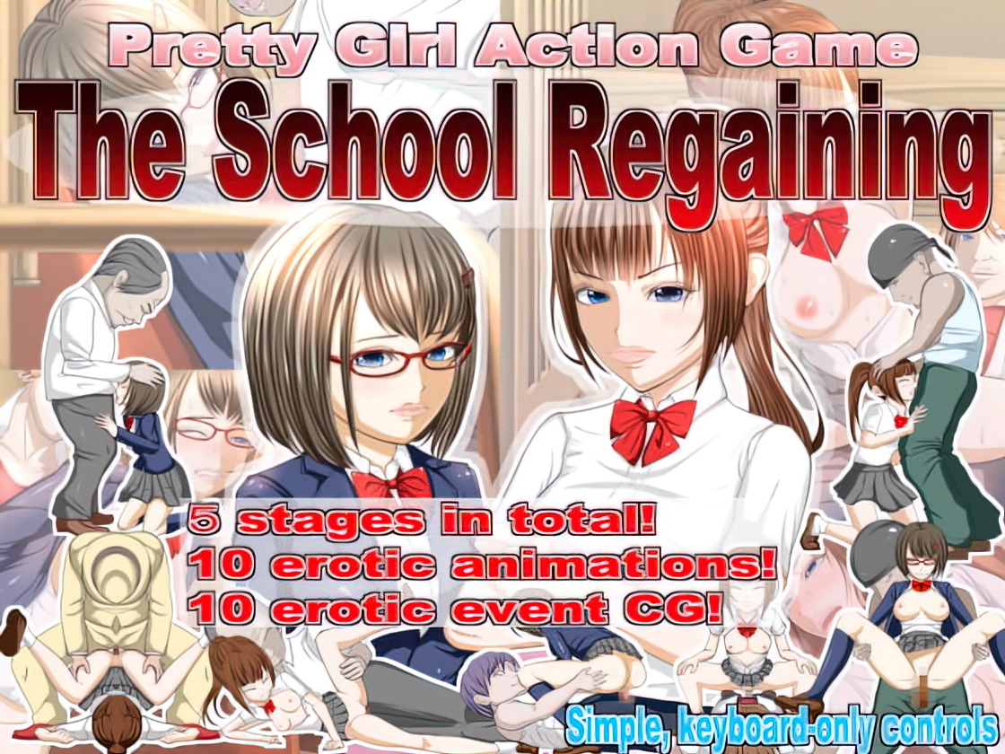 Pretty Girl Action Game - The School Regaining poster