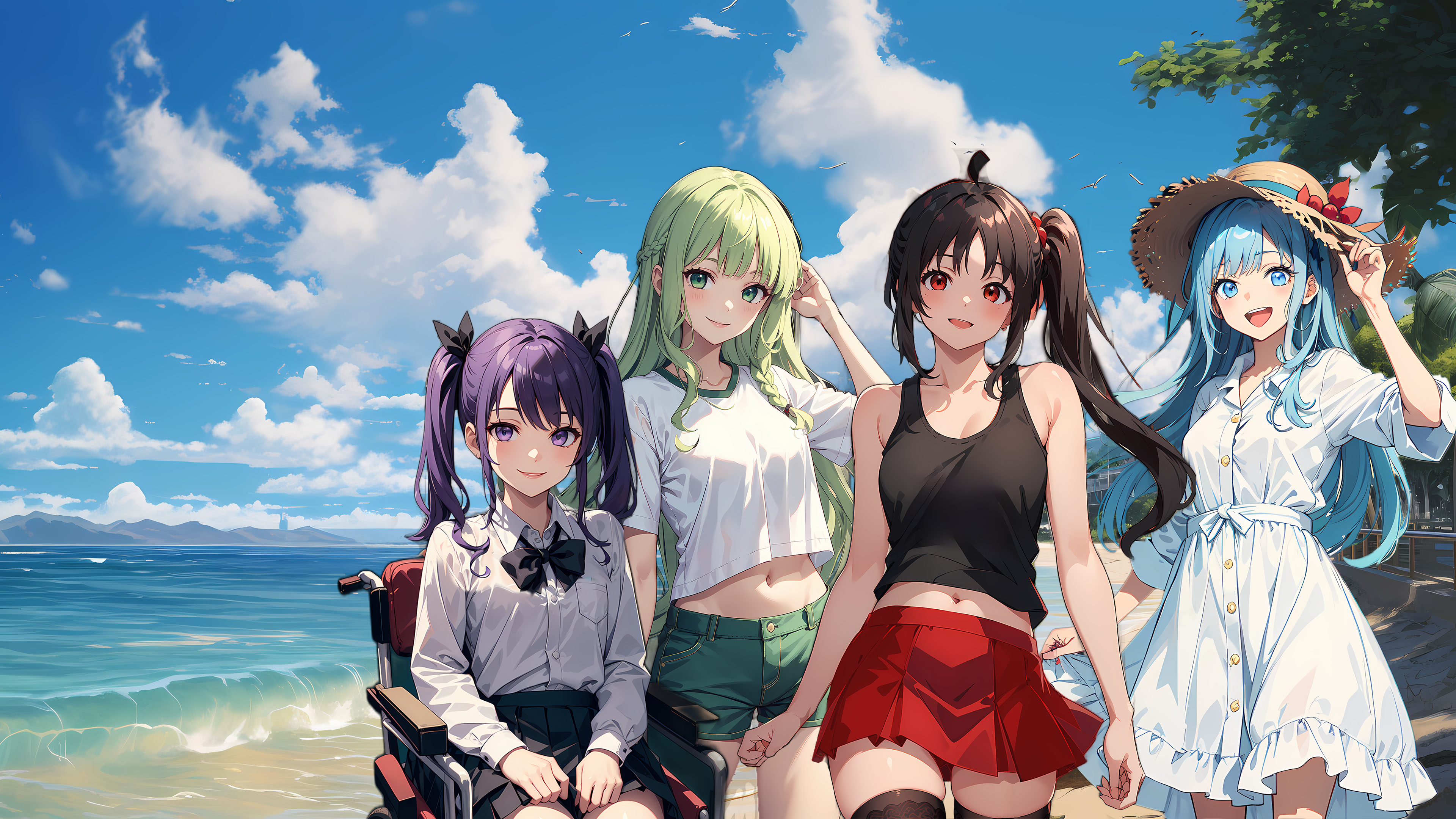 StrongGirls FMG Visual Novel poster