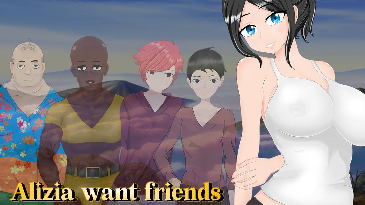 Alizia Want Friends poster