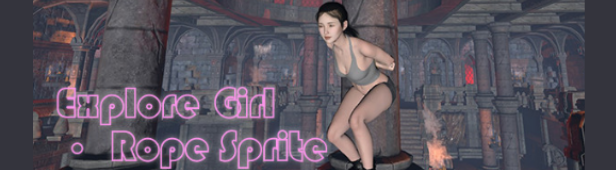 Explore Girl · Rope Sprite poster