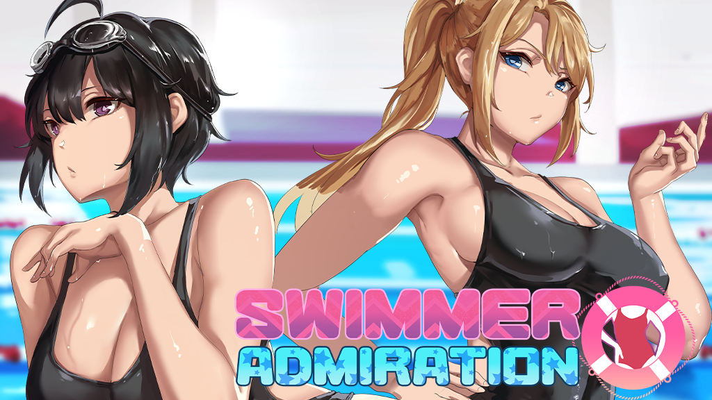 Swimmer Admiration poster