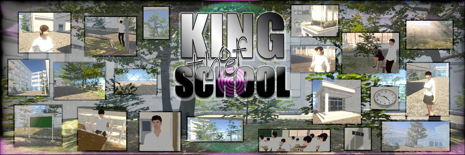 King of the school poster