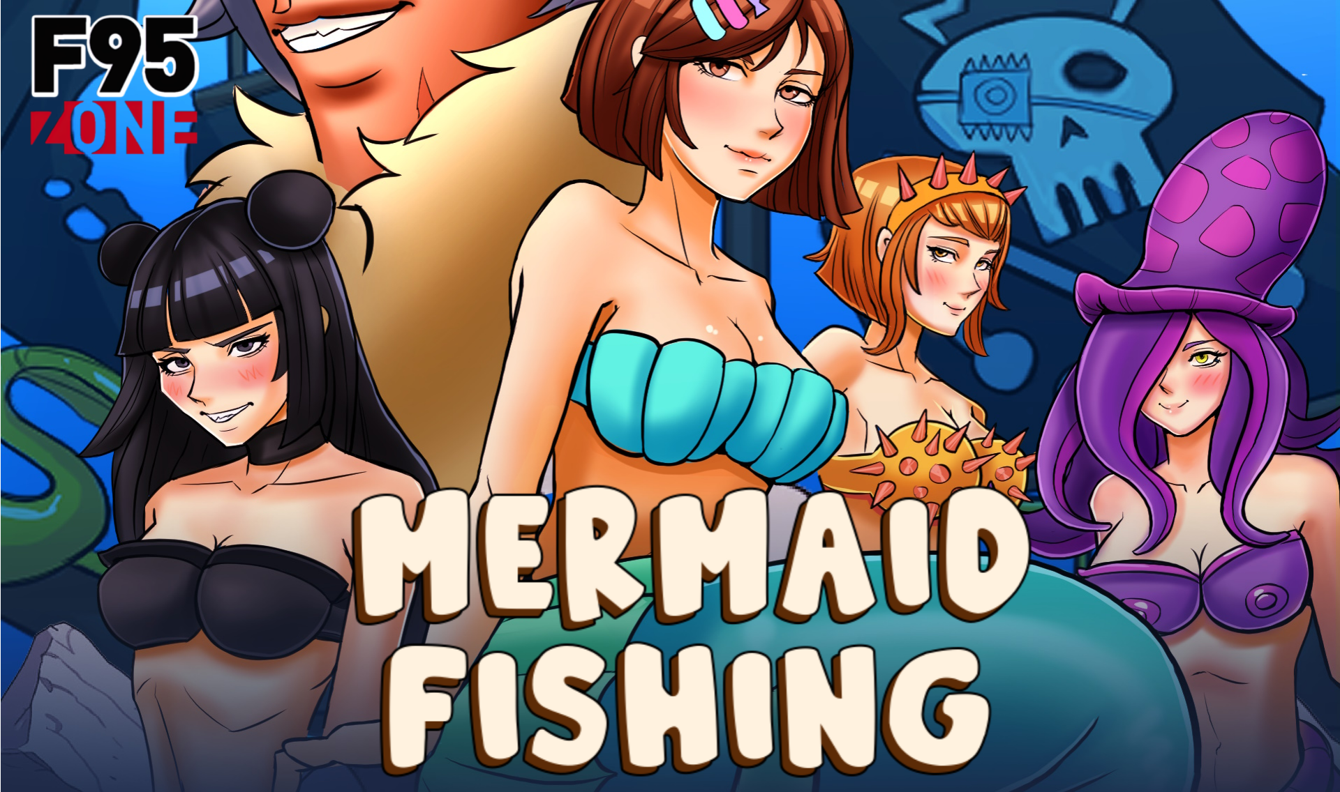 Mermaid Fishing poster