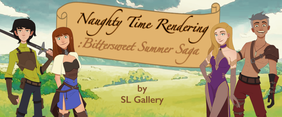 Naughty Time Rendering: Bittersweet Summer Saga poster