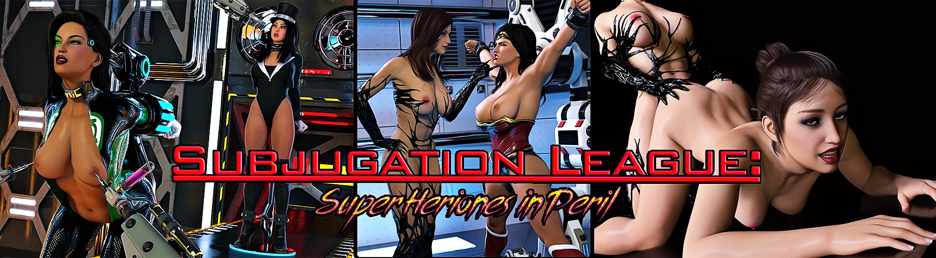 Subjugation League: Super Heroines in Peril poster