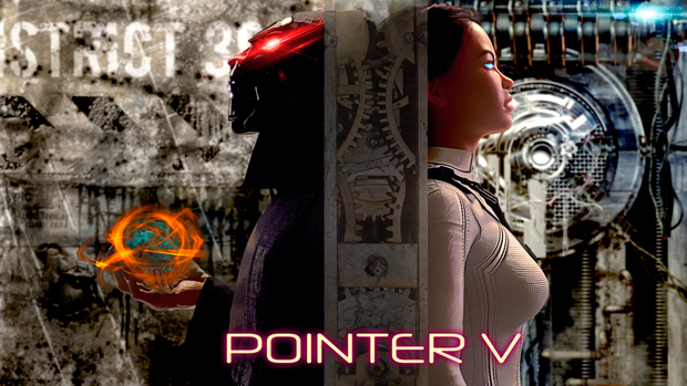 Pointer V poster