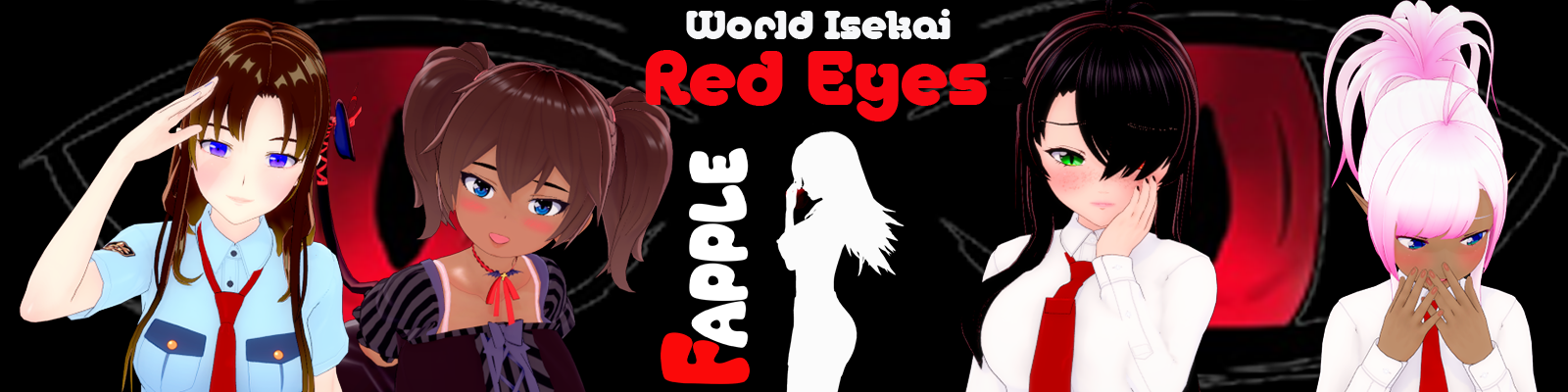 World Isekai Red Eyes poster