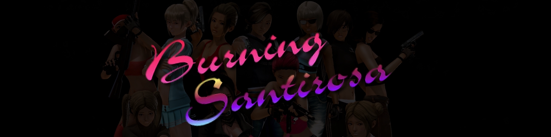 Burning Santirosa poster