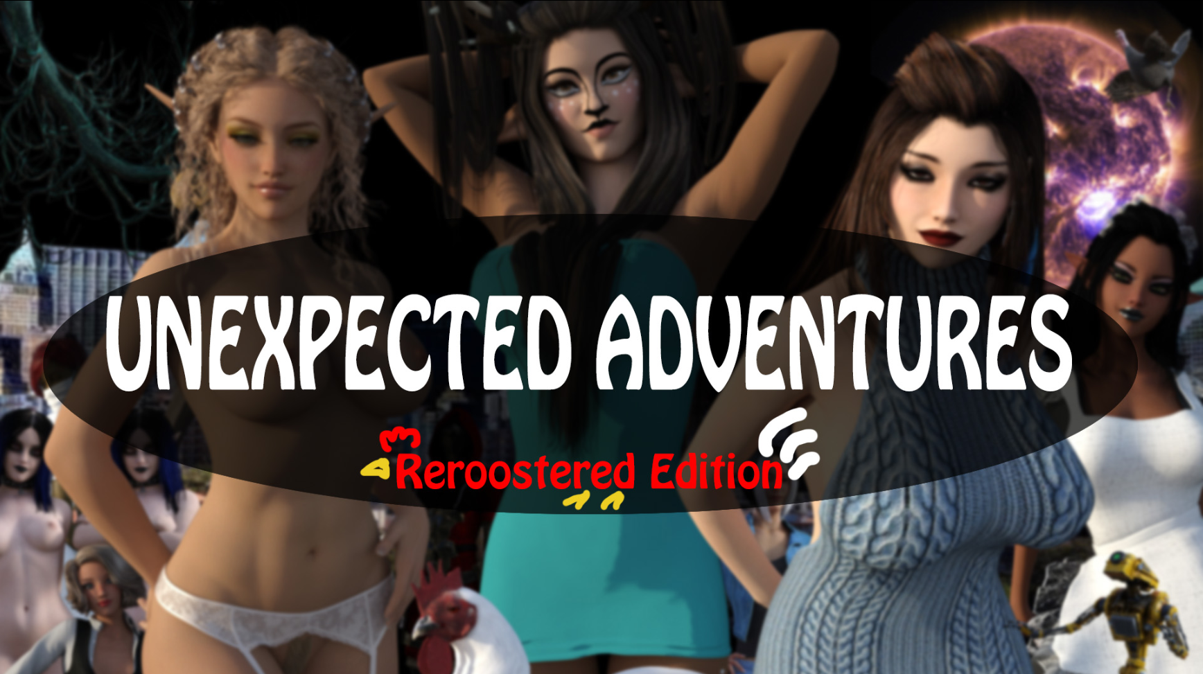 Unexpected Adventures ReRoostered Edition poster