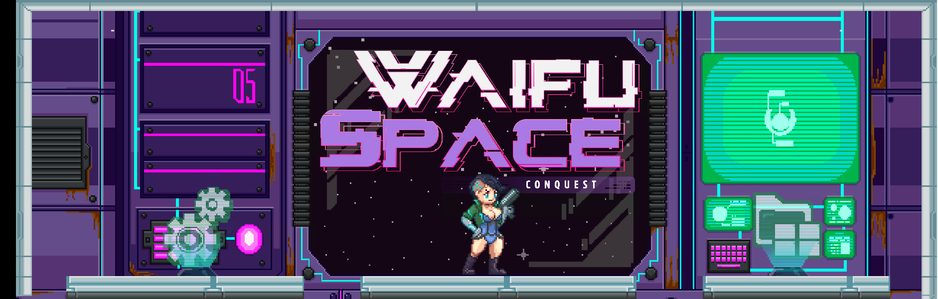 Waifu Space Conquest poster