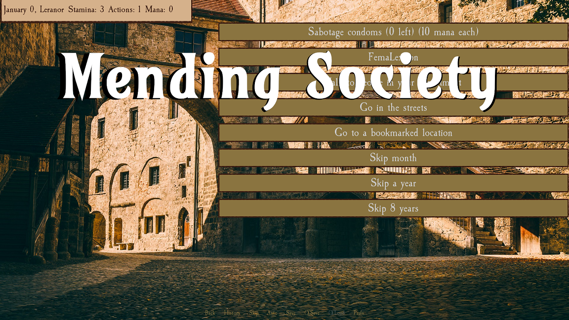 Mending Society poster