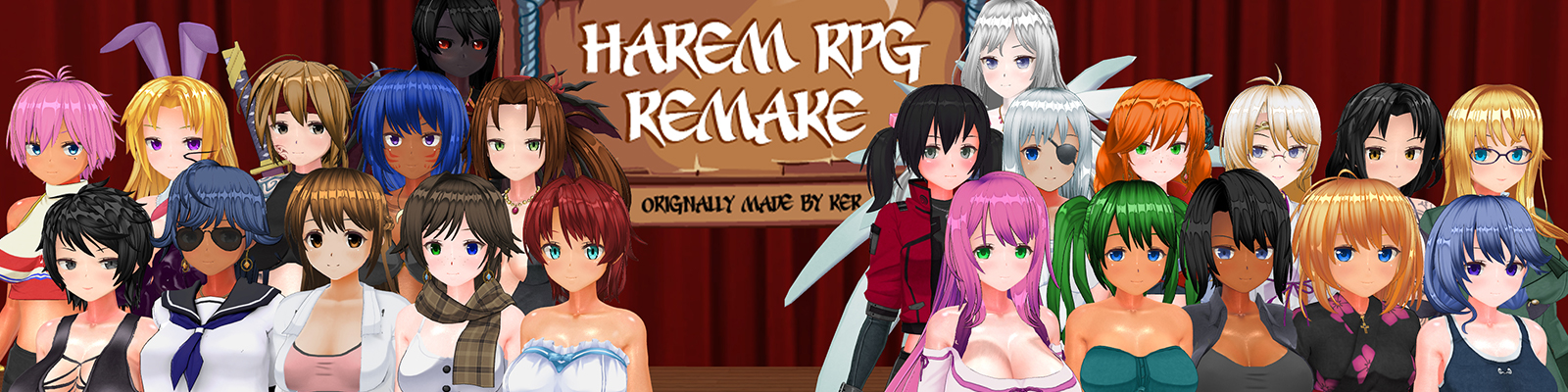 Harem RPG Unofficial Remake poster