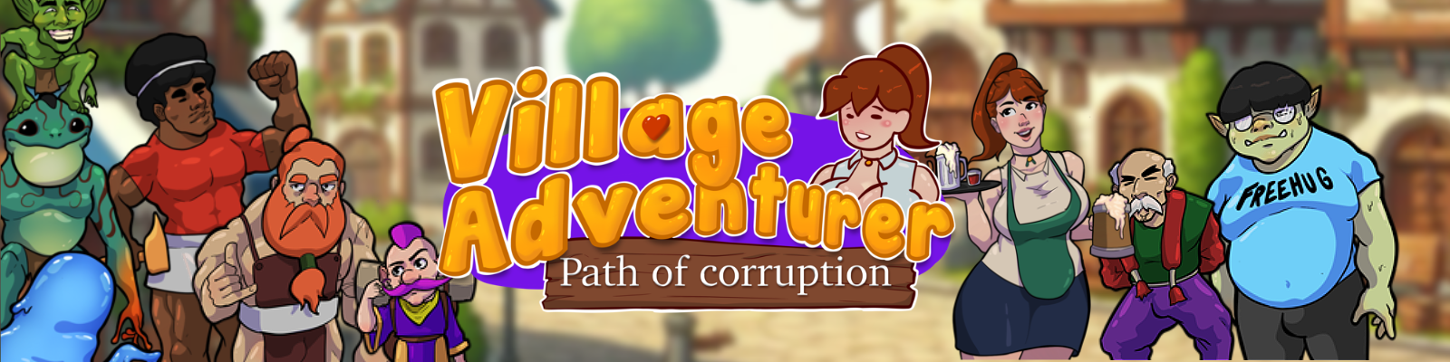 Village adventurer - Path of corruption poster