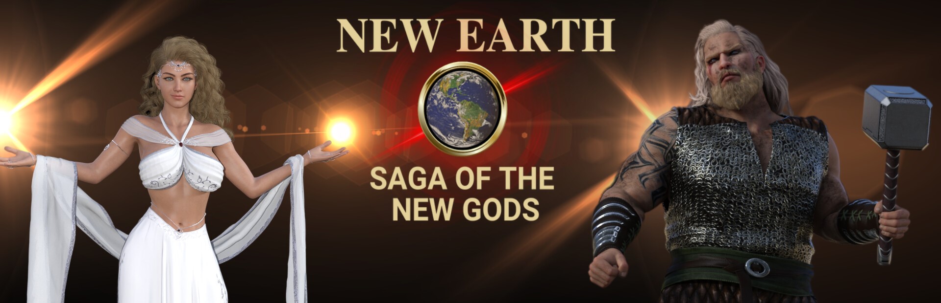 New Earth Saga of the New Gods poster