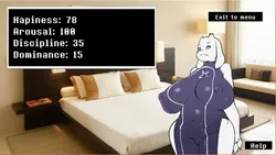 Uddertale: Bed play screenshot