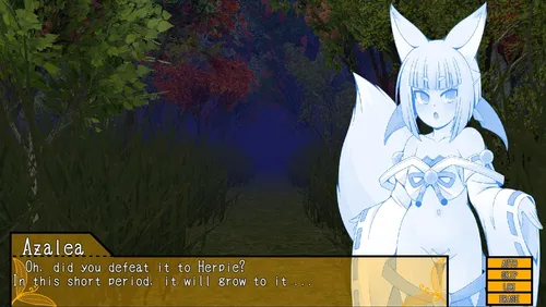 Fox Indecent Forest: A dungeon where a fox girl seeds a monster girl screenshot 4