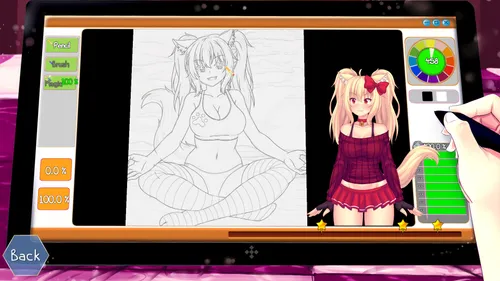 Anime Artist: Tiffy’s Notty Secret screenshot 5